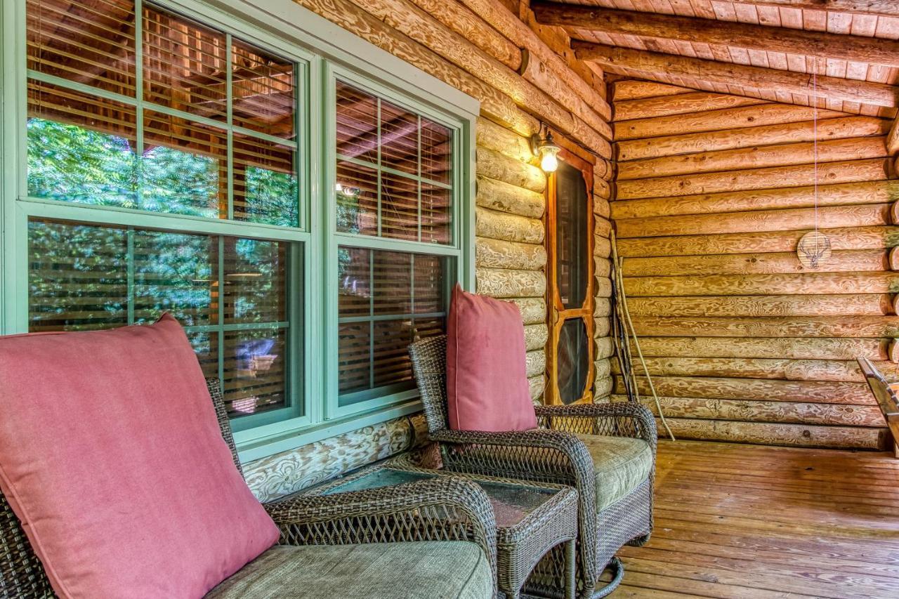 Very Private, Real Log Cabin With Hot Tub! Sevierville Ngoại thất bức ảnh