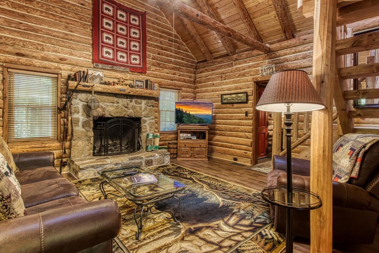 Very Private, Real Log Cabin With Hot Tub! Sevierville Ngoại thất bức ảnh