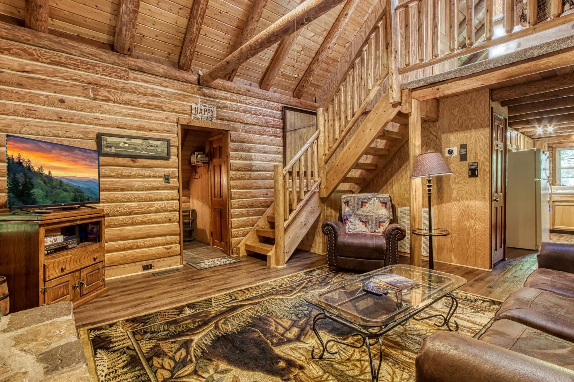 Very Private, Real Log Cabin With Hot Tub! Sevierville Ngoại thất bức ảnh