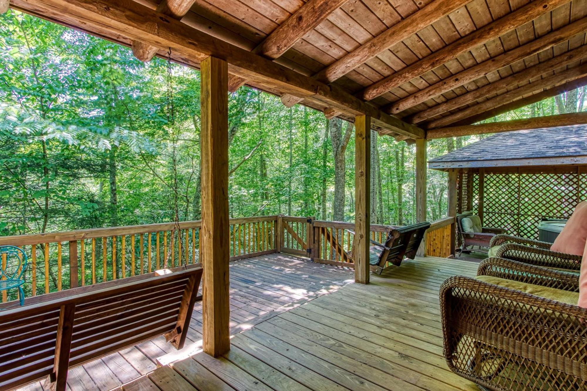 Very Private, Real Log Cabin With Hot Tub! Sevierville Ngoại thất bức ảnh